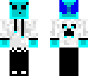 blue slime girl
