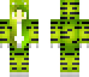 shiny's green tiger girl
