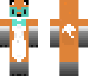 nerdy fox with glasses