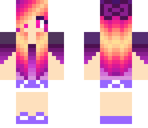 correct sunset girl