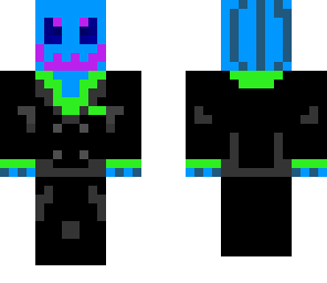 reverse color pumpkin man