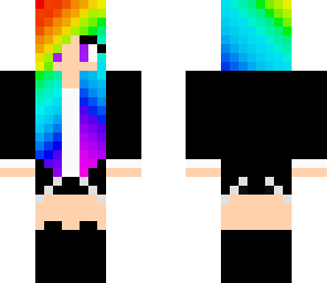 rainbow girl