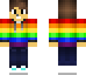 rainbow teen boy