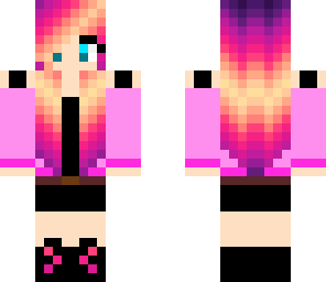 vlue eyed sunset girl