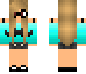 turquoise moustache geek edit