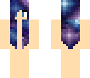 galaxy hair