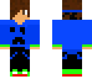 cool blue boy