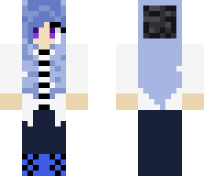 blue girl