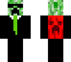 under cover creeper with 2011 minecon cape
