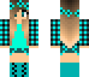 cute girl with blue texter