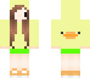 cute duck girl