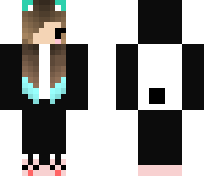 panda pajama skin