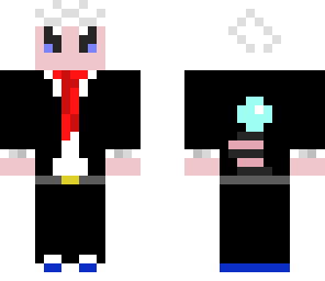 flaffy in a suit