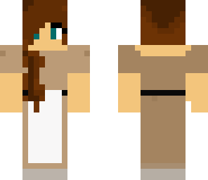edited villager girl