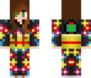 flower kimono girl