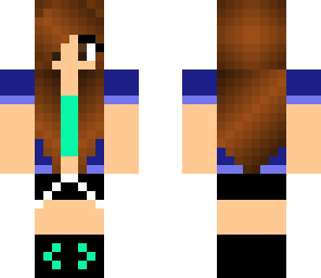 blue girl