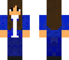blue girl