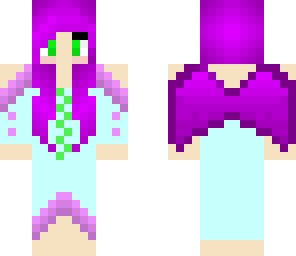 blue and green angel girl