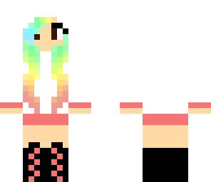 rainbow girl