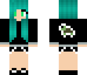 turtle hoodie girl