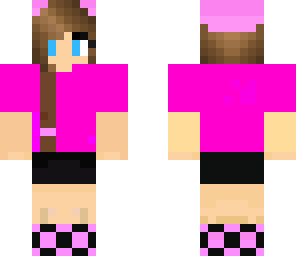 pink skater