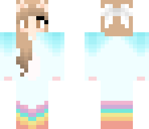 rainbow girl