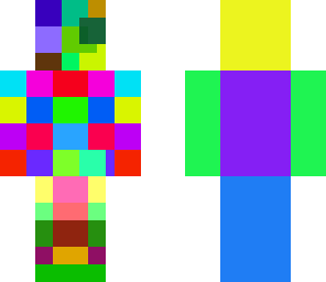 colorful girl or boy