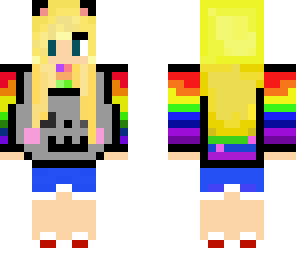 nyan cat addict girl