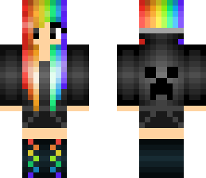 rainbow girl