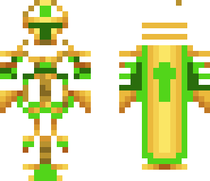 emerald and gold king