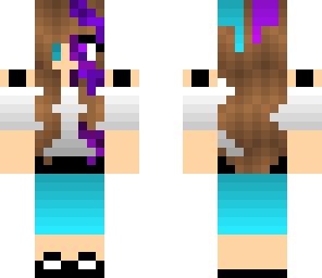 slightly fluxed girl
