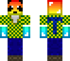 rainbow-panda-dreest up