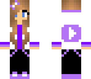 purple youtube girl