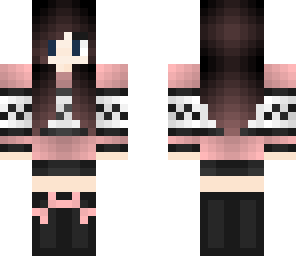 pink sweater girl