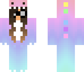 pastel dino girl