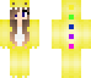 yellow dino girl