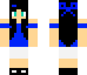 blue girl