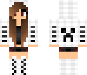 minecraft creeper girl