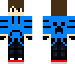 blue jacket