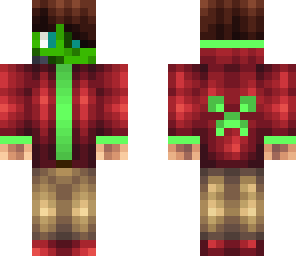red hoodie zombie version