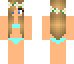 edited bikini girl