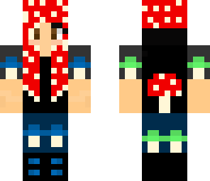 edit of mushroom girl