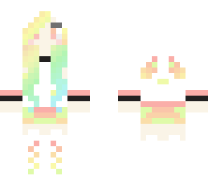 rainbow panda girl