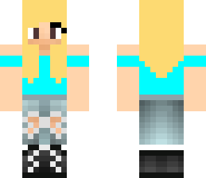 yellow hair girl