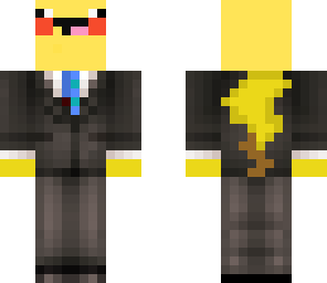 ****** pikachu in a suit
