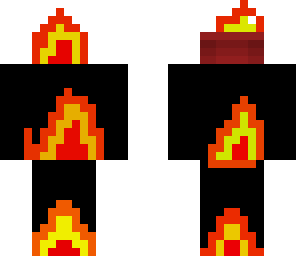 guy on fire