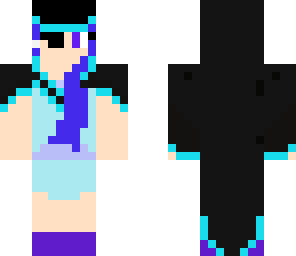 cloaked girl with eye patch