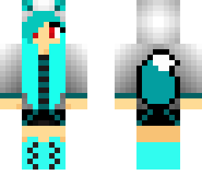 blue wolf girl