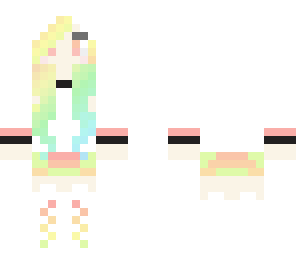 sweety rainbow girl