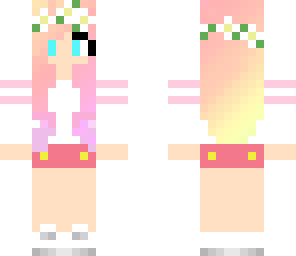 minecraft flower girl